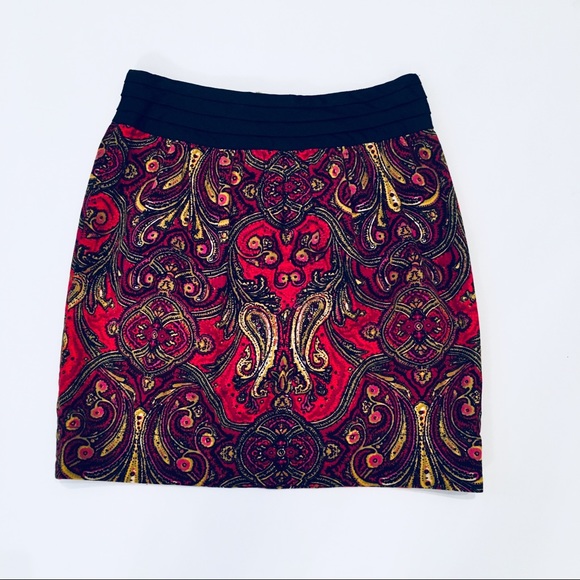 Anthropologie Dresses & Skirts - Anthropologie Idra Paisley Skirt Size 2